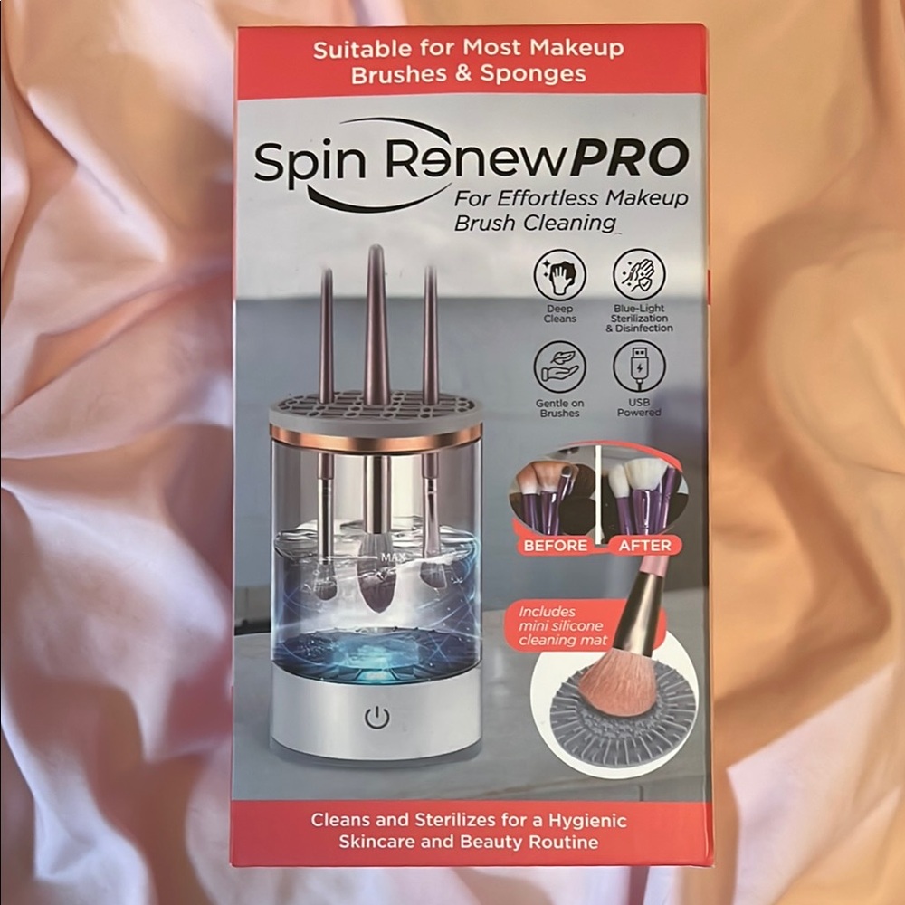 Spin Renew PRO Makeup Brush Cleaner